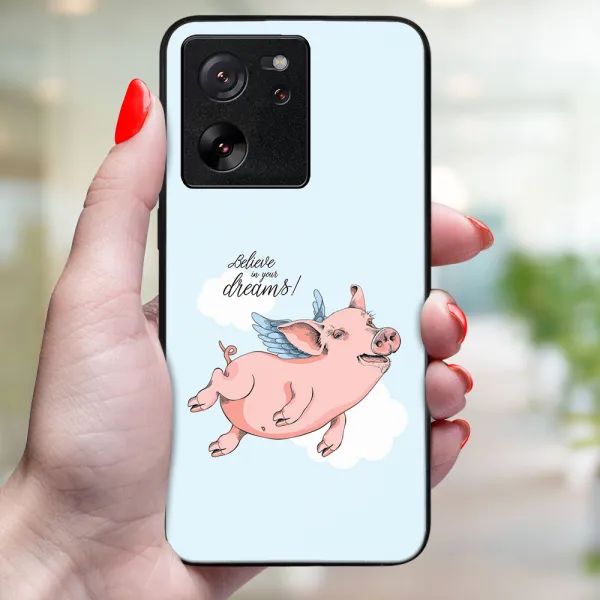 MY ART Ochranný kryt pre Xiaomi 13T/ 13T Pro PIG (186)