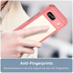 CRYSTAL Ochranný kryt pre Google Pixel 8a červený
