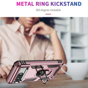 RING Kryt s držiakom pre Google Pixel 8a ružový