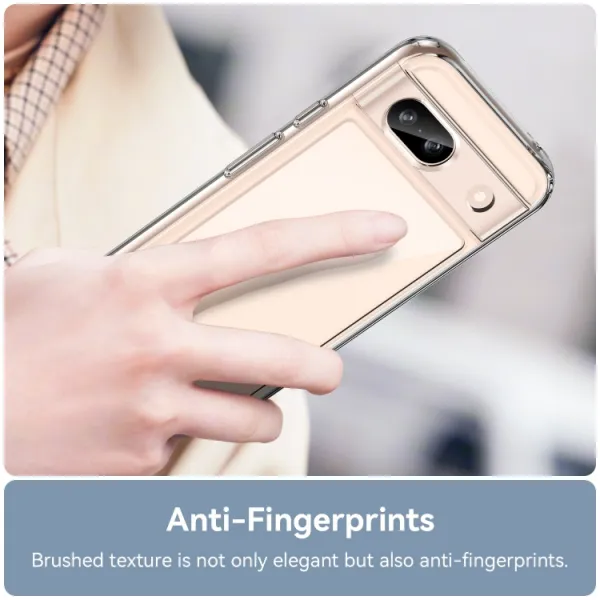 CRYSTAL Ochranný kryt pre Google Pixel 8a priehľadný