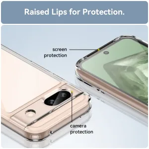 CRYSTAL Ochranný kryt pre Google Pixel 8a priehľadný