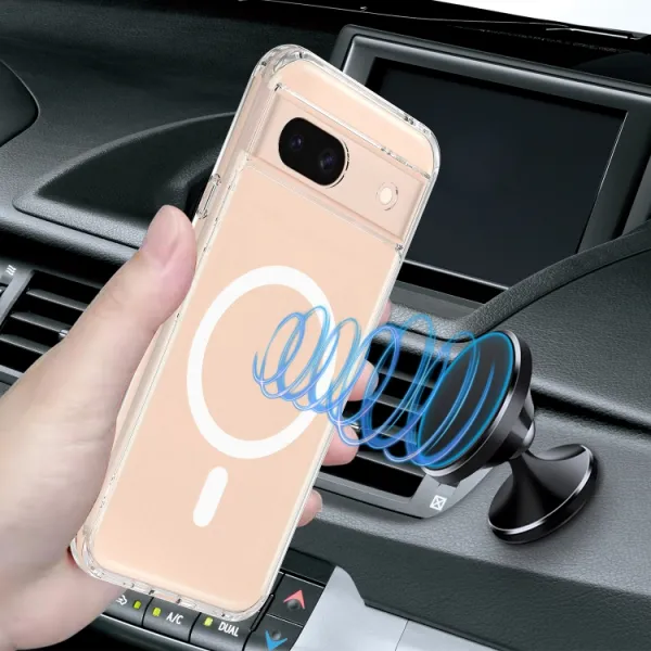 TRANSPARENT MAGSAFE Kryt pre Google Pixel 8a priehľadný