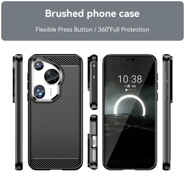FLEXI TPU Ochranný kryt Huawei Pura 70 Ultra čierny