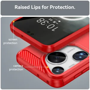 FLEXI TPU Ochranný kryt Huawei Pura 70 Ultra červený