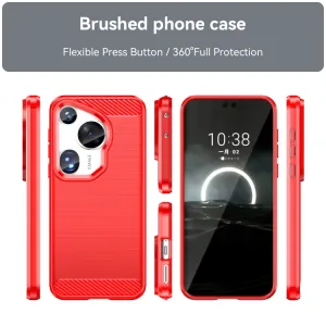 FLEXI TPU Ochranný kryt Huawei Pura 70 Ultra červený