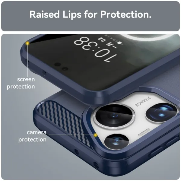 FLEXI TPU Ochranný kryt Huawei Pura 70 Ultra modrý