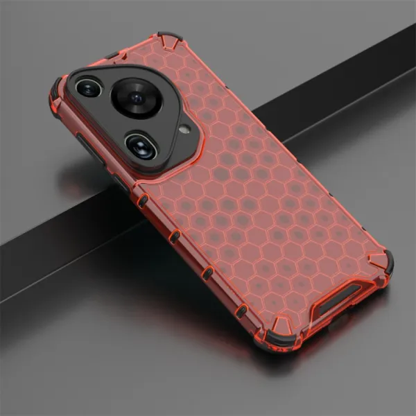 HONEYCOMB Ochranný kryt Huawei Pura 70 Ultra červený