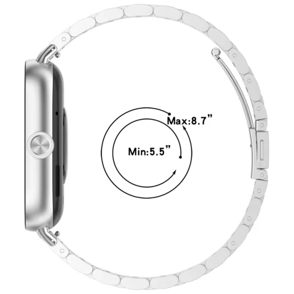 Kovový Remienok Redmi Watch 4 čierny