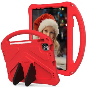KIDDO Detský obal pre Apple iPad Pro 11 2024 / M5 2025 červený