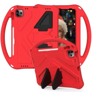 KIDDO Detský obal pre Apple iPad Pro 11 2024 / M5 2025 červený