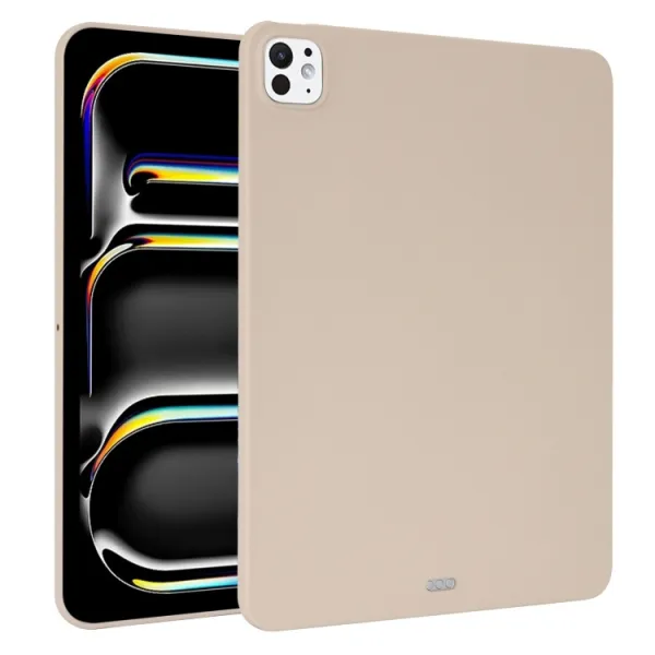 RUBBER Ochranný kryt pre Apple iPad Pro 11 2024 / M5 2025 béžový