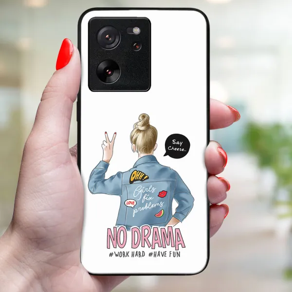 MY ART Ochranný kryt pre Xiaomi 13T/ 13T Pro NO DRAMA (138)