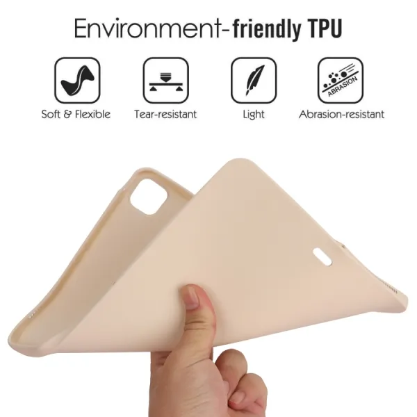 RUBBER Ochranný kryt pre Xiaomi Pad 6s Pro béžový