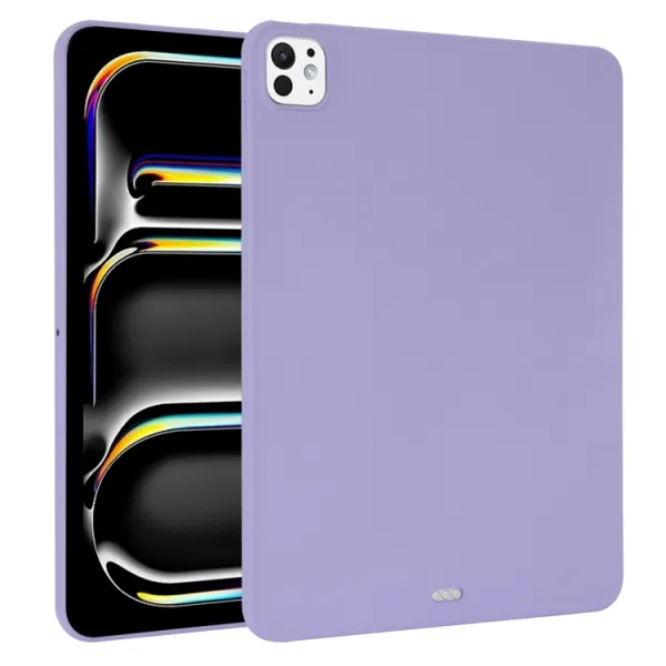 RUBBER Ochranný kryt pre Apple iPad Pro 13 2024 / M5 2025 fialový