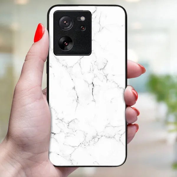 MY ART Ochranný kryt pre Xiaomi 13T/ 13T Pro WHITE MARBLE (144)