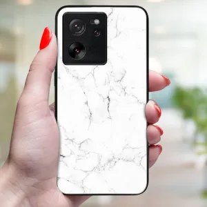 MY ART Ochranný kryt pre Xiaomi 13T/ 13T Pro WHITE MARBLE (144)
