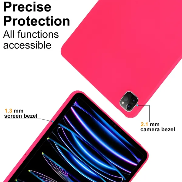 RUBBER Ochranný kryt pre Apple iPad Pro 11 2024 / M5 2025 tmavoružový