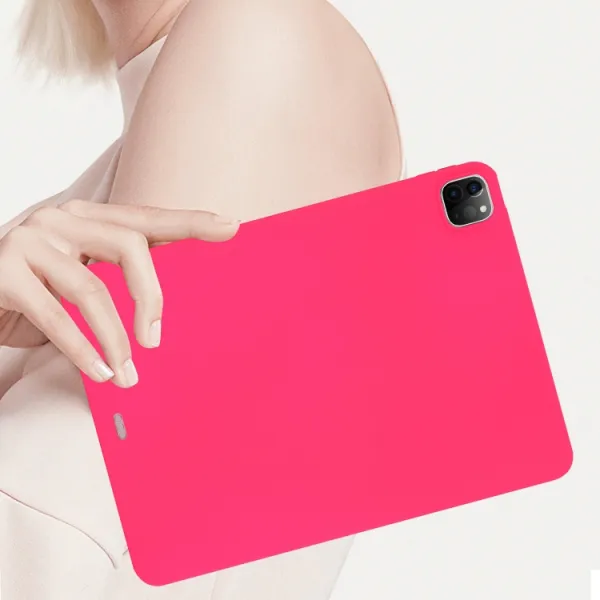 RUBBER Ochranný kryt pre Apple iPad Pro 11 2024 / M5 2025 tmavoružový
