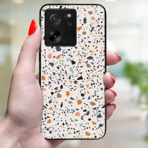 MY ART Ochranný kryt pre Xiaomi 13T/ 13T Pro BEIGE TERRAZZO (162)