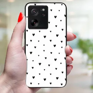 MY ART Ochranný kryt pre Xiaomi 13T/ 13T Pro BLACK HEARTS (167)