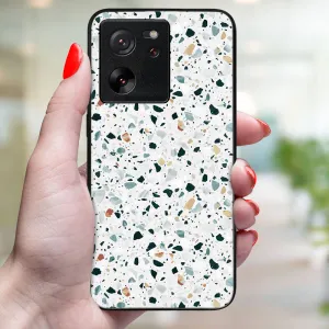 MY ART Ochranný kryt pre Xiaomi 13T/ 13T Pro GREY TERRAZZO (163)