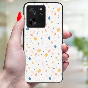 MY ART Ochranný kryt pre Xiaomi 13T/ 13T Pro ORANGE TERRAZZO (165)