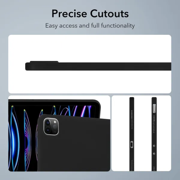 RUBBER Ochranný kryt pre Xiaomi Pad 6s Pro čierny