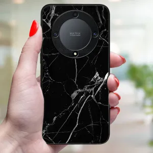 MY ART Ochranný kryt pre Honor Magic5 Lite BLACK MARBLE (142)