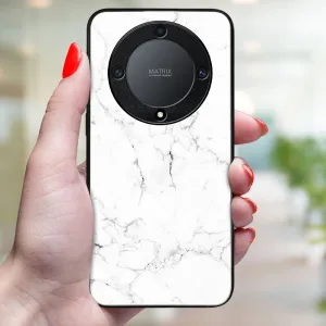 MY ART Ochranný kryt pre Honor Magic5 Lite WHITE MARBLE (144)