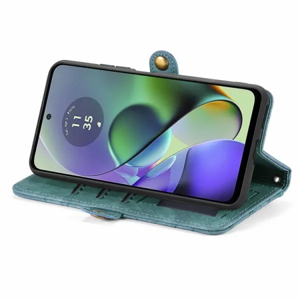 GEOM Peňaženkové puzdro pre Oppo Reno11 F 5G zelené