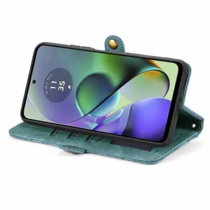 GEOM Peňaženkové puzdro pre Oppo Reno11 F 5G zelené