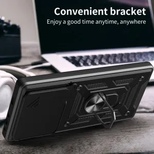 RING CAMERA Kryt s držiakom pre Infinix Note 40 Pro / 40 Pro+ 5G modrý