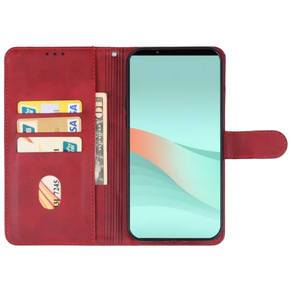 SMOOTH Peňaženkové puzdro pre Sony Xperia 10 VI červené