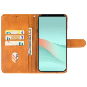 SMOOTH Peňaženkové puzdro pre Sony Xperia 10 VI hnedé