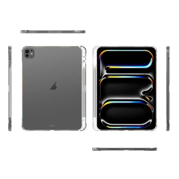 AIRBAG Extra odolný kryt Apple iPad Pro 13 2024 / M5 2025 priehľadný