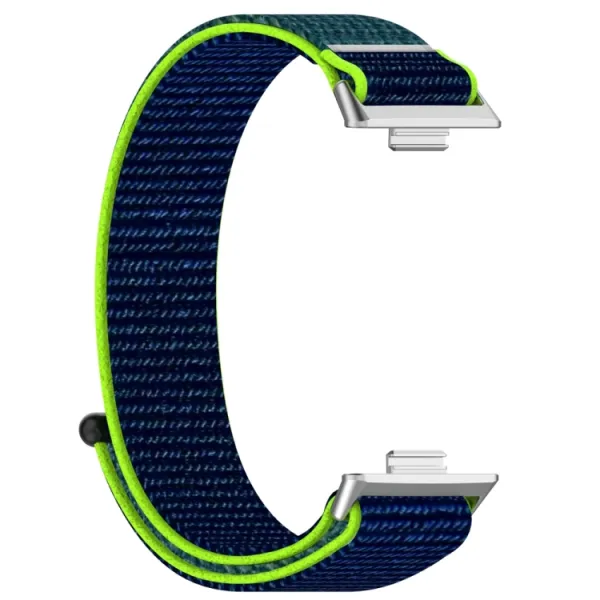 NYLON Remienok Huawei Watch Fit 3 tmavomodrý-zelený