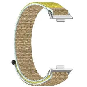 NYLON Remienok Huawei Watch Fit 3 béžový-žltý