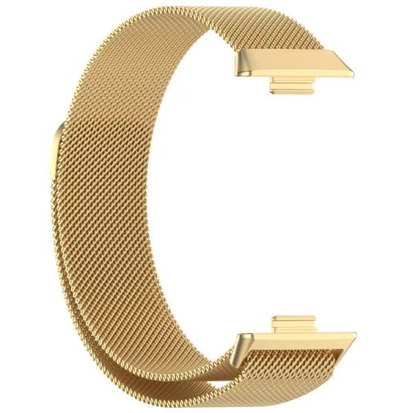 MILANESE Kovový remienok pre Huawei Watch Fit 3 zlatý