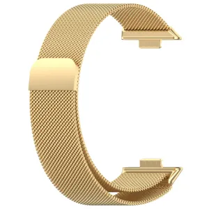 MILANESE Kovový remienok pre Huawei Watch Fit 3 zlatý