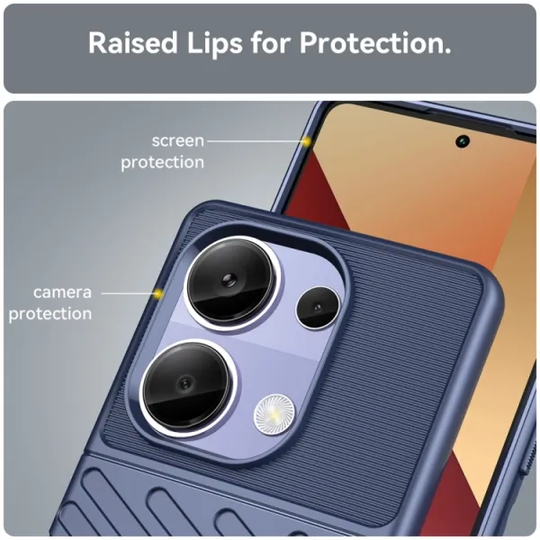THUNDER Ochranný obal Xiaomi Redmi Note 13 Pro modrý