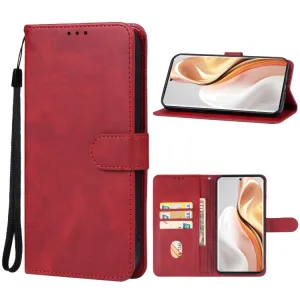SMOOTH Peňaženkové puzdro pre Ulefone Note 17 Pro červené