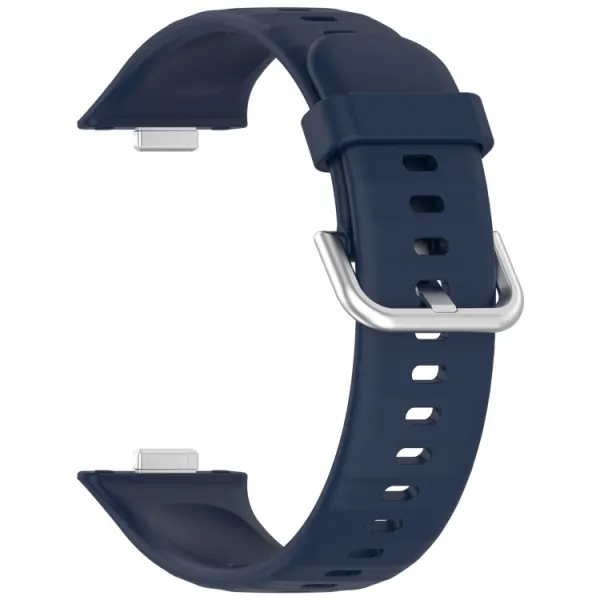 SILICONE Vymeniteľný remienok pre Huawei Watch Fit 3 tmavomodrý