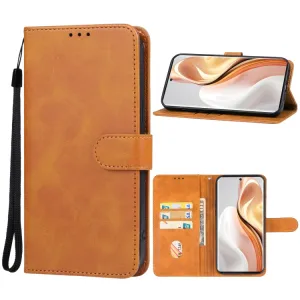 SMOOTH Peňaženkové puzdro pre Ulefone Note 17 Pro hnedé