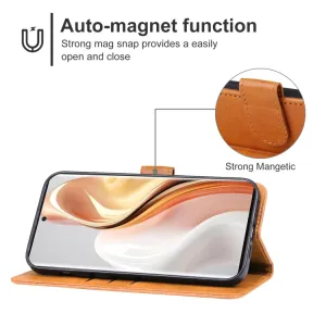 SMOOTH Peňaženkové puzdro pre Ulefone Note 17 Pro hnedé