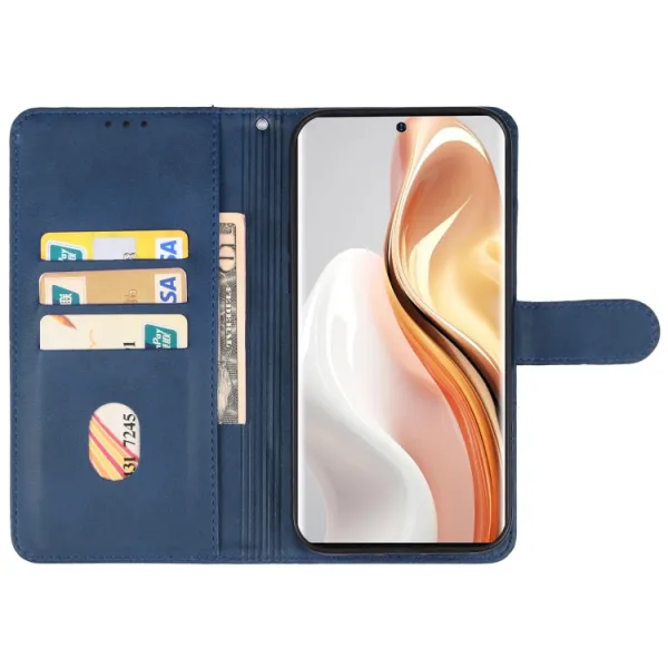 SMOOTH Peňaženkové puzdro pre Ulefone Note 17 Pro modré