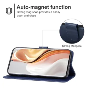 SMOOTH Peňaženkové puzdro pre Ulefone Note 17 Pro modré