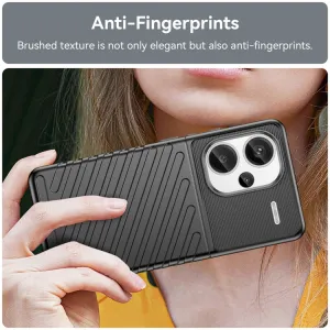 THUNDER Ochranný obal Xiaomi Redmi Note 13 Pro+ 5G čierny