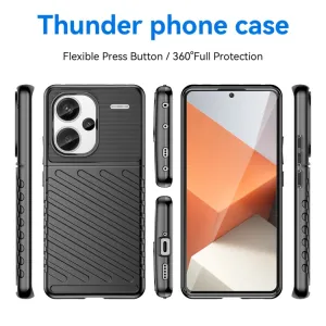 THUNDER Ochranný obal Xiaomi Redmi Note 13 Pro+ 5G čierny