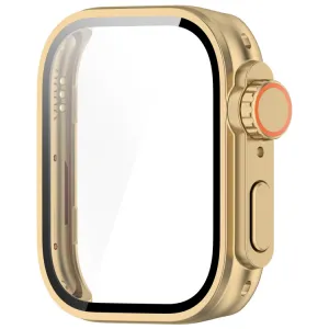 PC FULL COVER Plastový kryt so sklom pre Huawei Watch Fit 3 zlatý