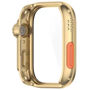 PC FULL COVER Plastový kryt so sklom pre Huawei Watch Fit 3 zlatý